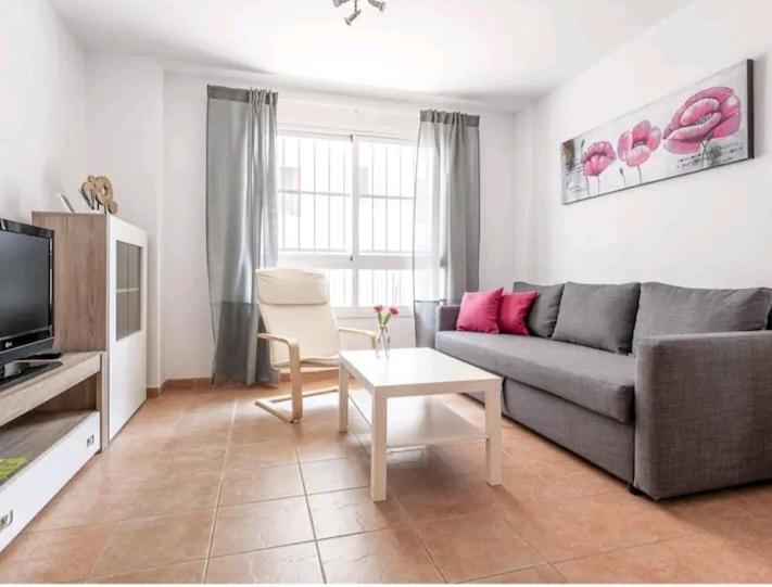 Apartamento Con Patio Y Piscina Cerca De Sevilla Ла-Альгаба Экстерьер фото
