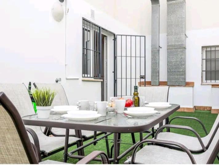Apartamento Con Patio Y Piscina Cerca De Sevilla Ла-Альгаба Экстерьер фото
